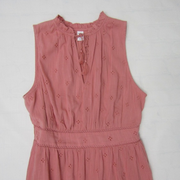 Old navy tie neck maxi dress - Picture 6 of 8